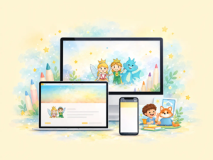 LearnyKids Academy with interactive elearning programmes