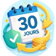 Garantie 30 jours satisfait ou remboursé pour tester les packs LearnyKids sans risque
