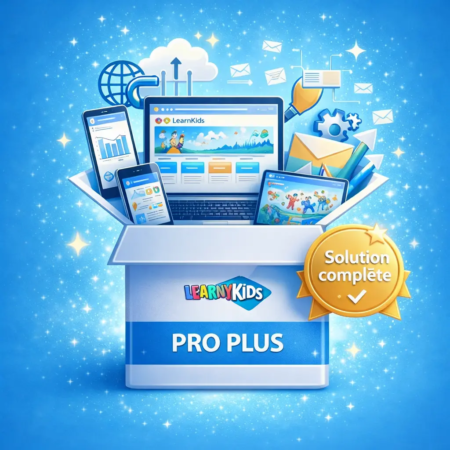 Pack Pro Plus LearnyKids solution complète pour créer et développer un business créatif autour des enfants